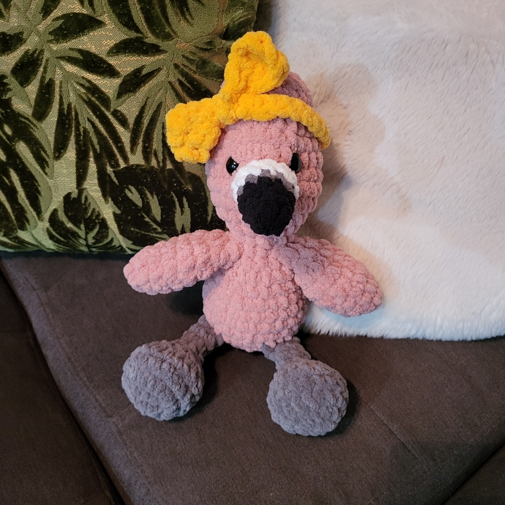 Flamingo Plush - Lt Pink